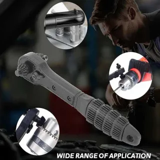 2 az 1-ben racsnis kulcs fúrófejekhez